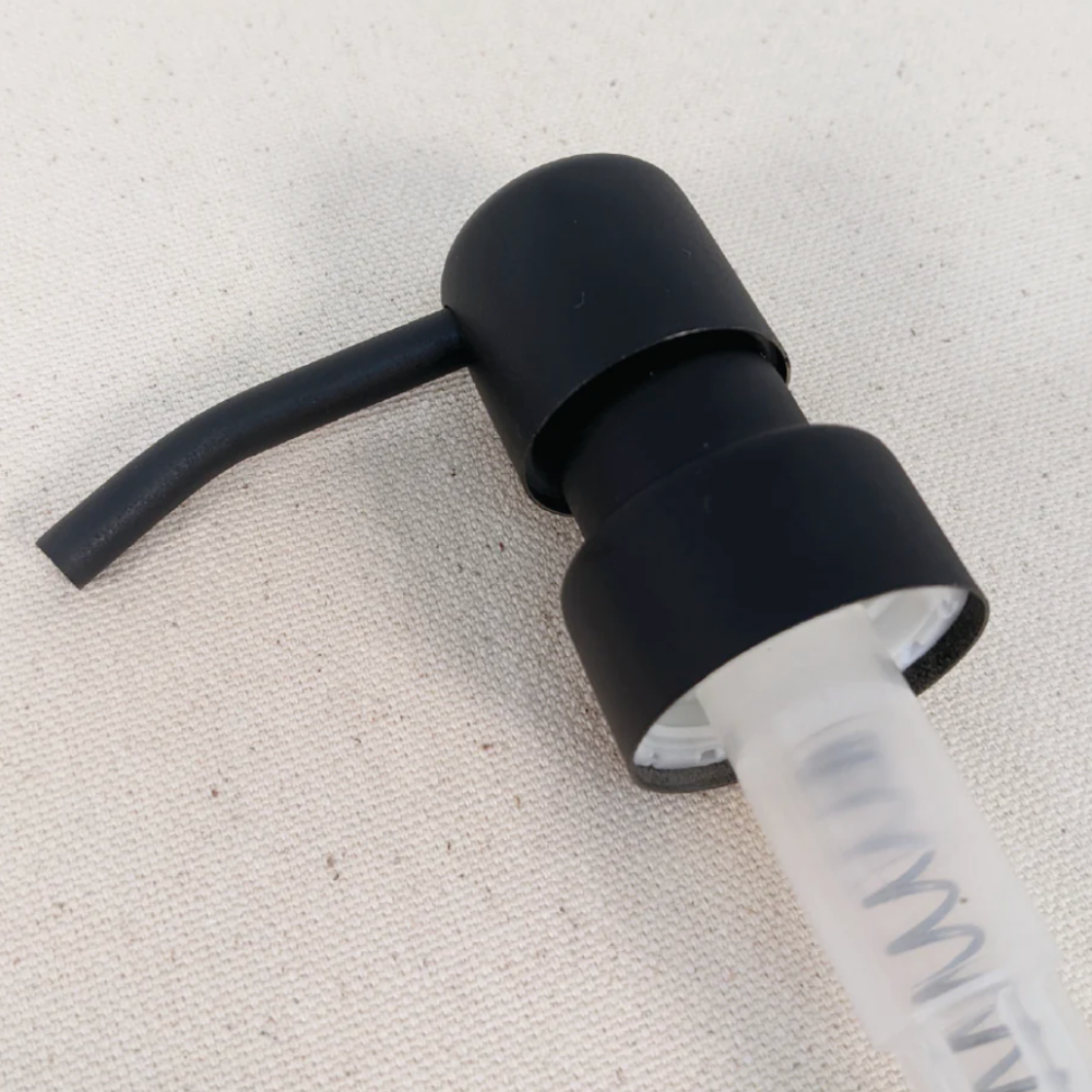 Matt Black Metal Pump for 1L Bottles