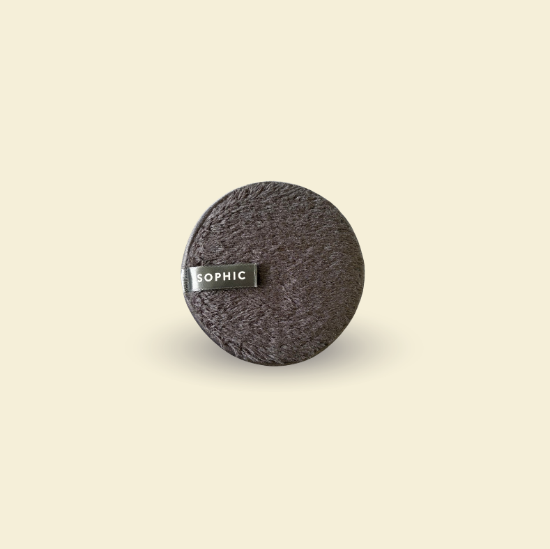 Gentle Face Cleansing Pad - Black