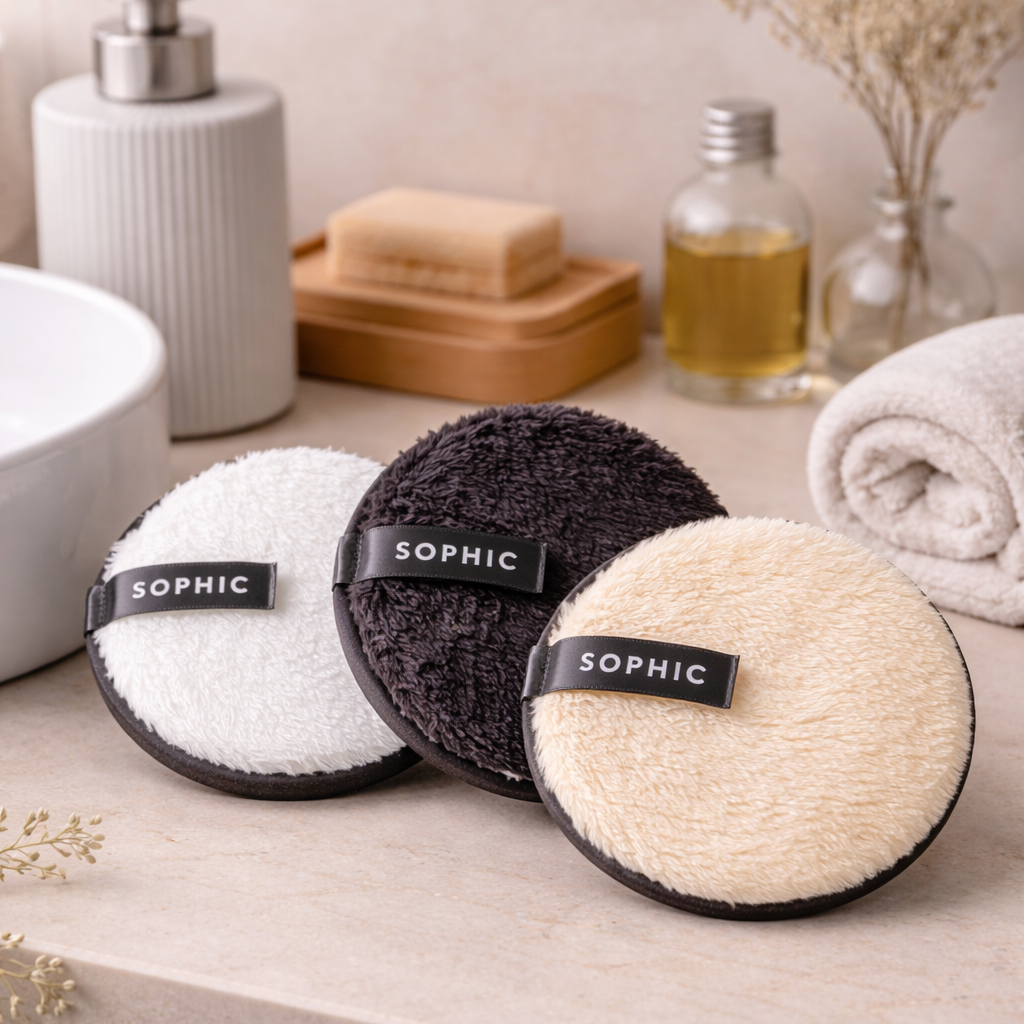 Gentle Face Cleansing Pad - White