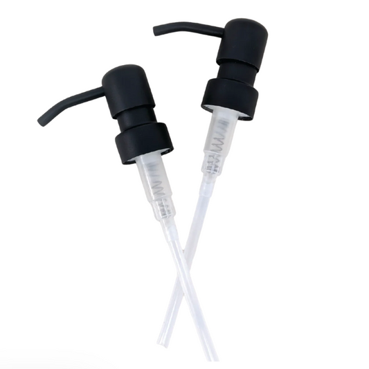 Matt Black Metal Pump for 1L Bottles