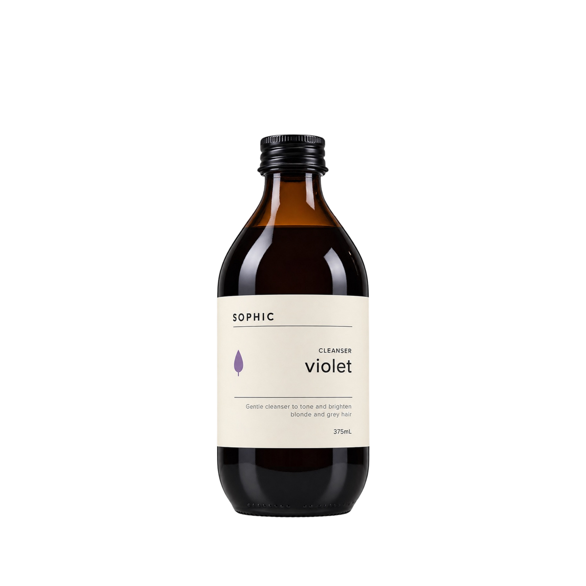 Violet Cleanser 375ml — Blonde & Grey Toning
