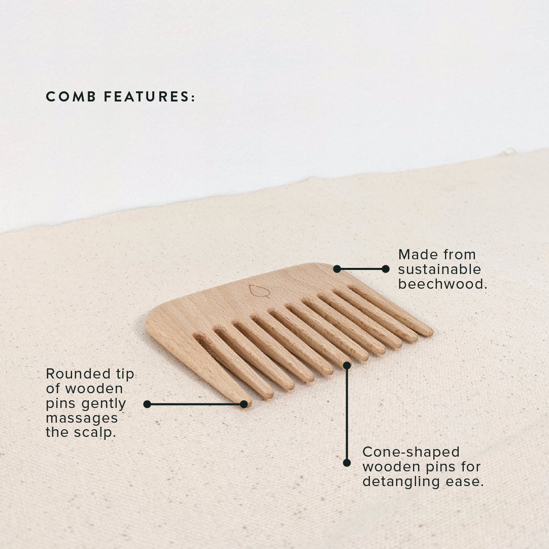 SOPHIC Wooden Comb